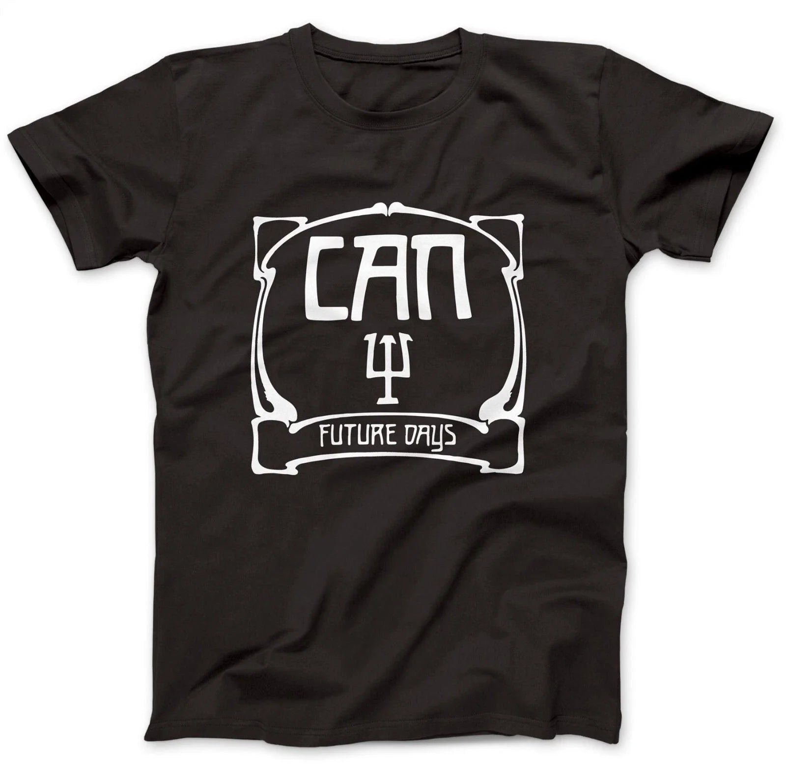 New Can Future Days Tribute Krautrock T-Shirt 100% Premium CottonBand