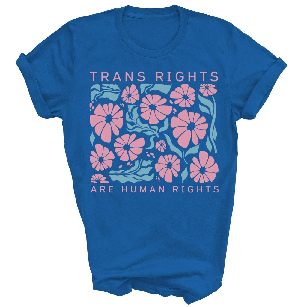 Trans Rights Are Human Rights Lgbtq Pride Transgender Unisex Shirt Gift