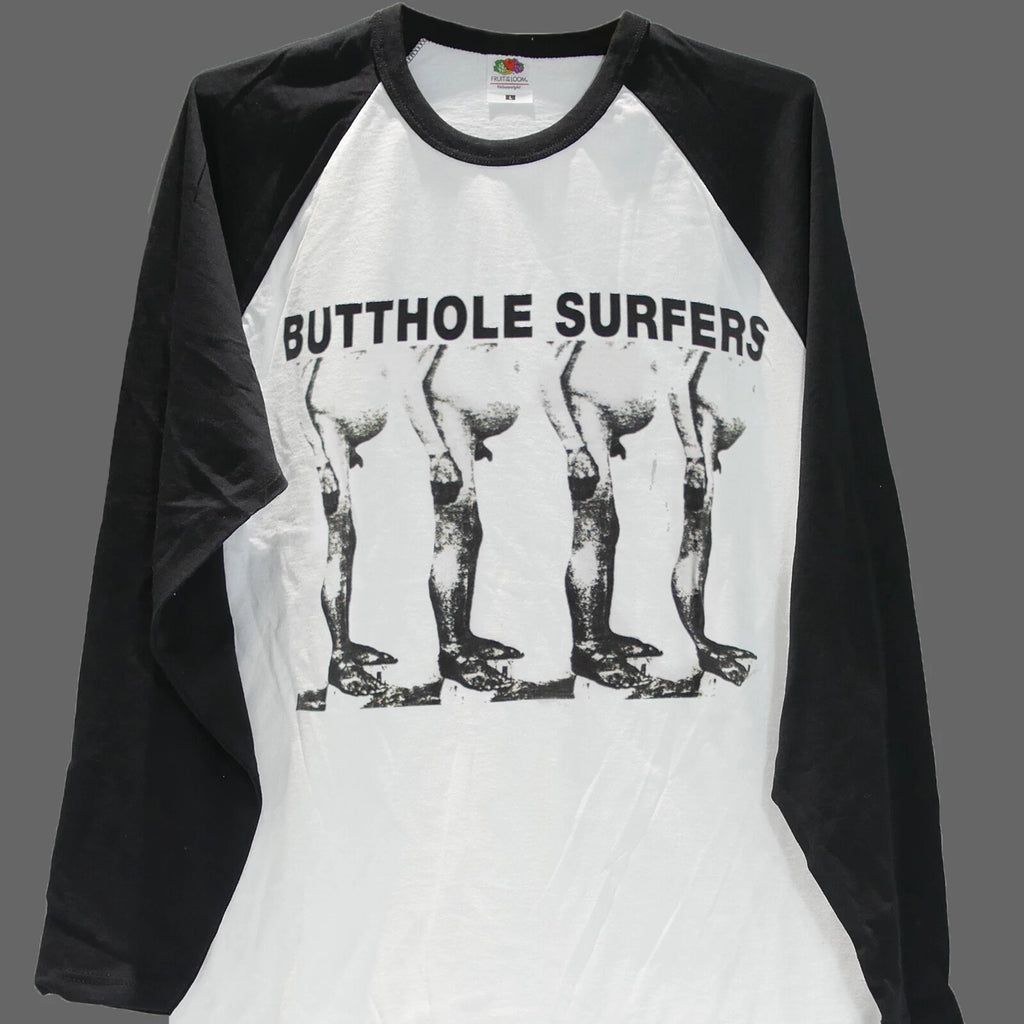 Butthole Surfers Noise Punk Rock Long Sleeve Baseball T-shirt Unisex S-3XL