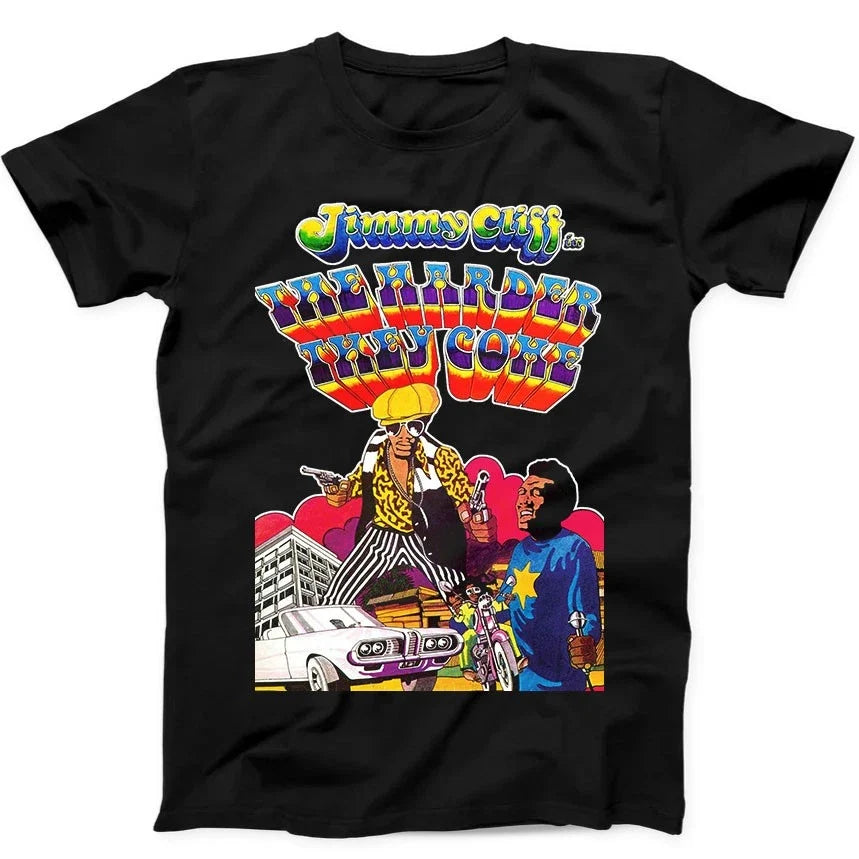 The Harder They Come Poster Jimmy Cliff Film Reggae T Shirt   14