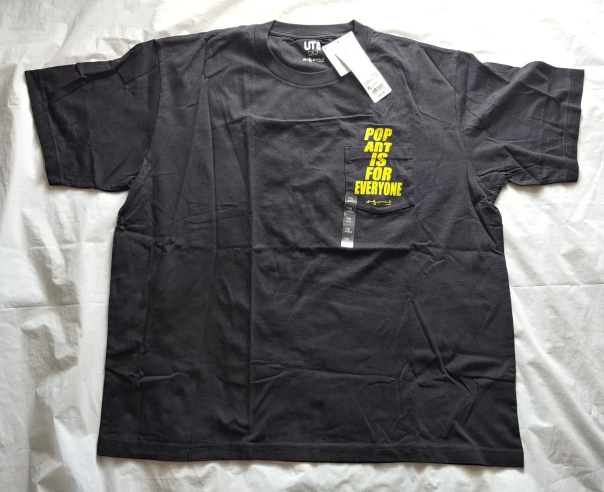 BNWT "Pop Art Is For Everyone" Andy Warhol X Uniqlo UT T-Shirt - Size XL