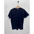 Celtic Ireland Mens Navy Blue Tee T-Shirt Size M Grunge Y2K Biker Skeleton Emo