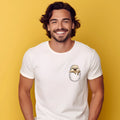 Men's Short Sleeve T-Shirt In White, CHAT CLIN DOEIL COEUR