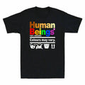 Colours Short Human May Sleeve Organic Beings 100% Funny T-Shirt Vary Gift Men's