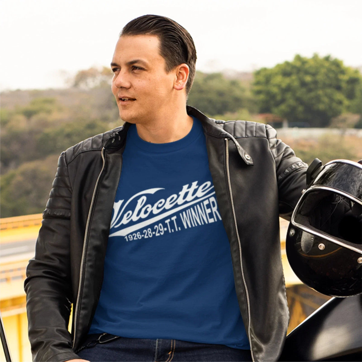 Velocette TT Motorcycle Logo Biker T-shirt |Gift| Save up to 30% with Multi-Buy