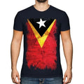 EAST TIMOR GRUNGE FLAG MENS T-SHIRT TEE TOP TIMOR LOROSA'E TIMORESE TIMOR-LESTE