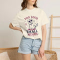 Too Loud For Small Minds Cat  Shirt, Funny Introvert Tee