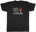 K-Drama Mens T-Shirt Keep Calm And Watch K-Drama Unisex Tee Gift