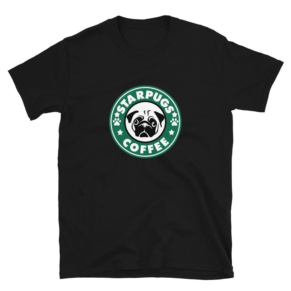 Coffee & Pug Funny Items For Coffee Lovers T-Shirt