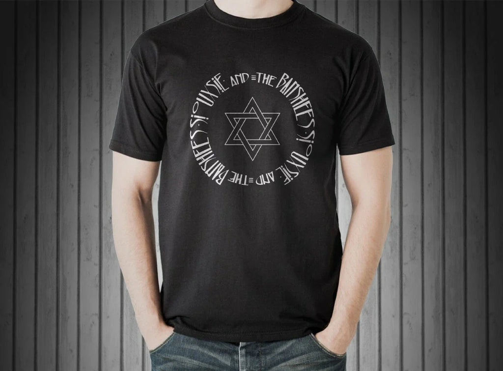 Siouxsie And The Banshees - Israel Logo Text T-Shirt (Punk, clash, pistols..)