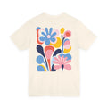 Color Pop Floral T-Shirt – Lebendiges Retro-Streetwear-T-Shirt mit Grafik