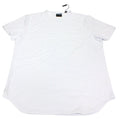 Cuts Men's AO Elongated White T-Shirt Size XXL Stretch, Breathable