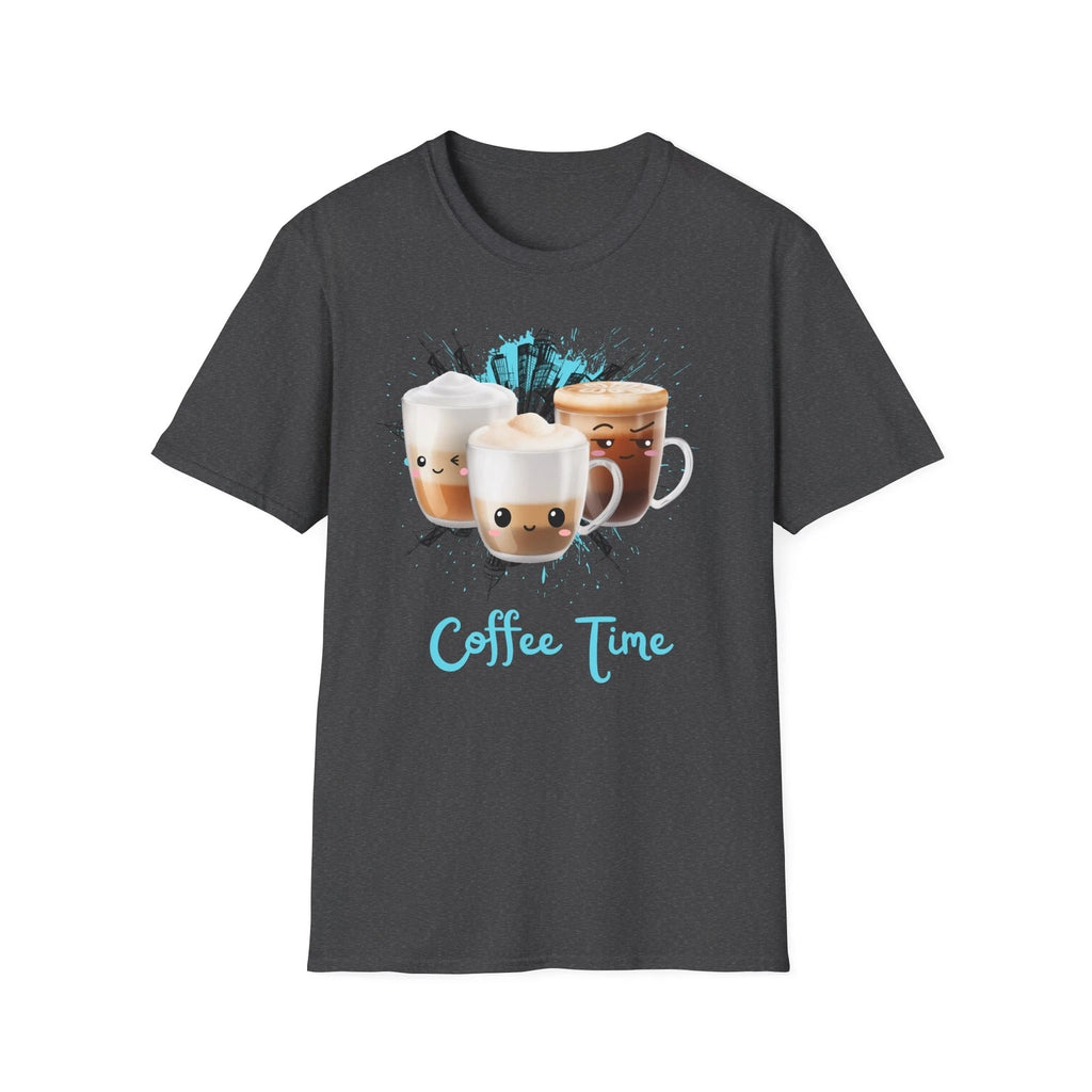 Coffee T-Shirt, Coffee Graphic Tee, Drink Lover Gift, Coffee Shop, Café Style
