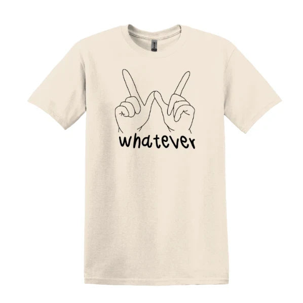 Gildan Heavy Duty Unisex-T-Shirt S-2XL-Whatever-Sarcasm-Humor-Women-Men-Gift