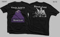 New D T G prited T-shirt Uncle Acid & the Deadbeats - Blood Lust - tee size S5xl