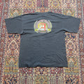 VTG 00s Anacortes Brewery Rock Fish Grill T ShirtXL Black Fine Craft Beers faded