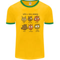 Cats Types of Coffee Drinkers Mens Ringer T-Shirt FotL