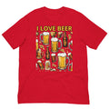 Unisex Beer Lover T-Shirt, Beer Mug Print,