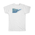 Gift T-Shirt : Federated States of Micronesia Flag Modern Country Expat