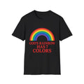 Rainbow Unisex Softstyle T-Shirt, God's rainbow, Christian Gift, 7 colors