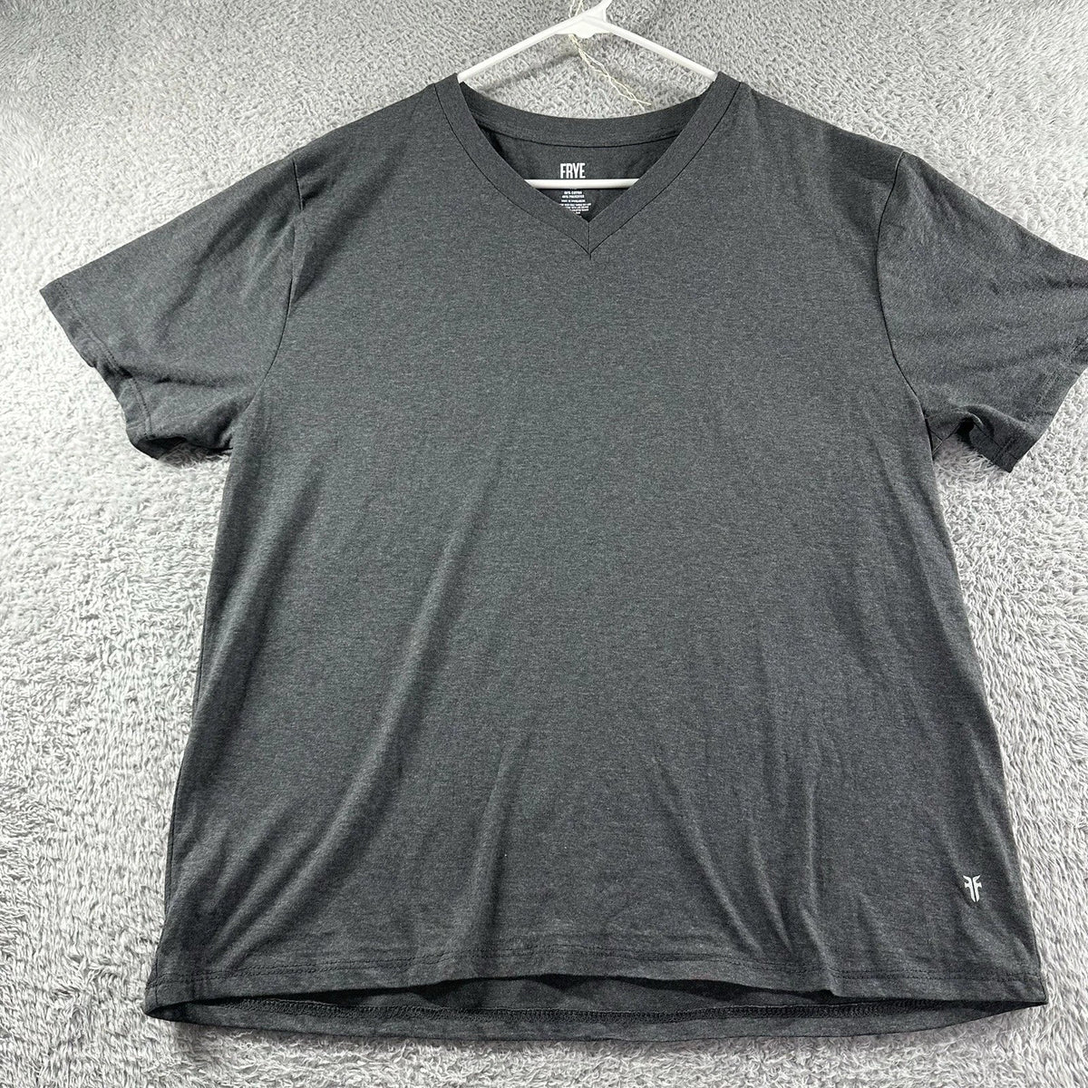 Frye Shirt Mens XL Tee V Neck Blank Minimalist Essential Outdoors Lightweight