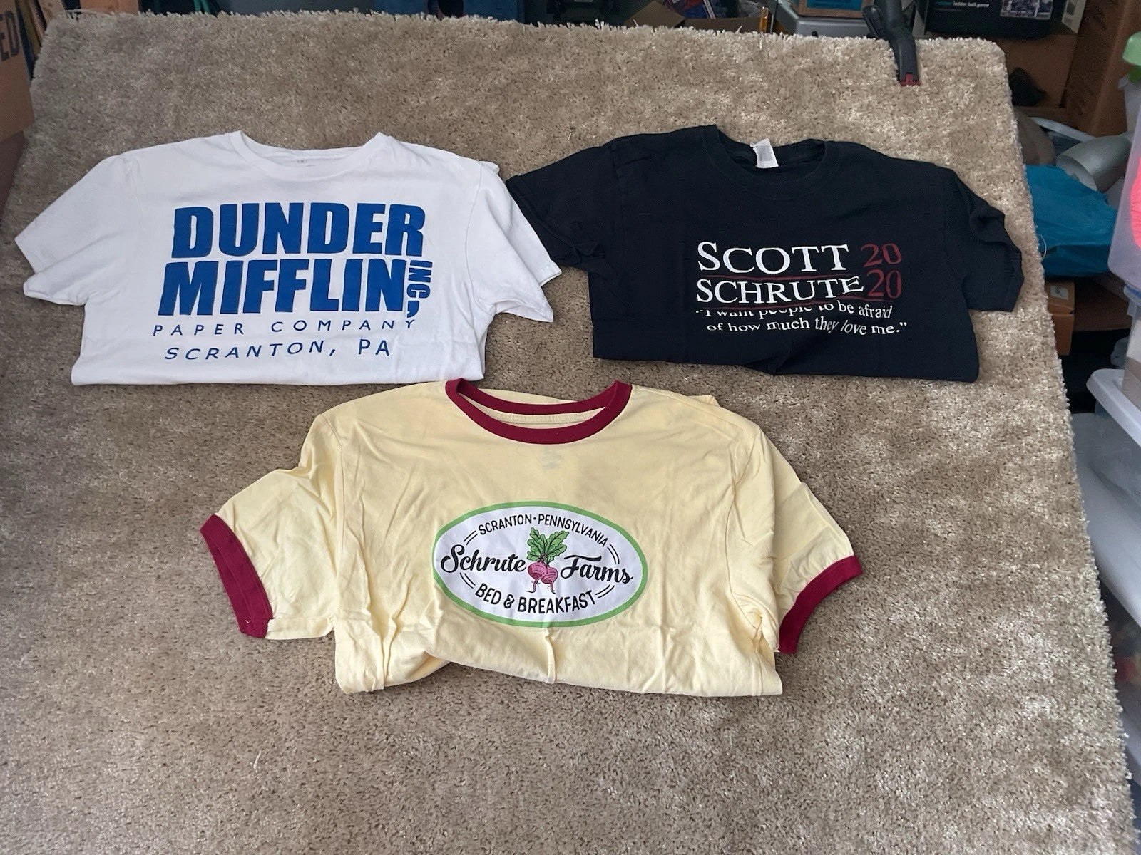 Dunder Mifflin T Shirt, The Office Sitcom Top Mens Small VTG Shirt Size Small 3
