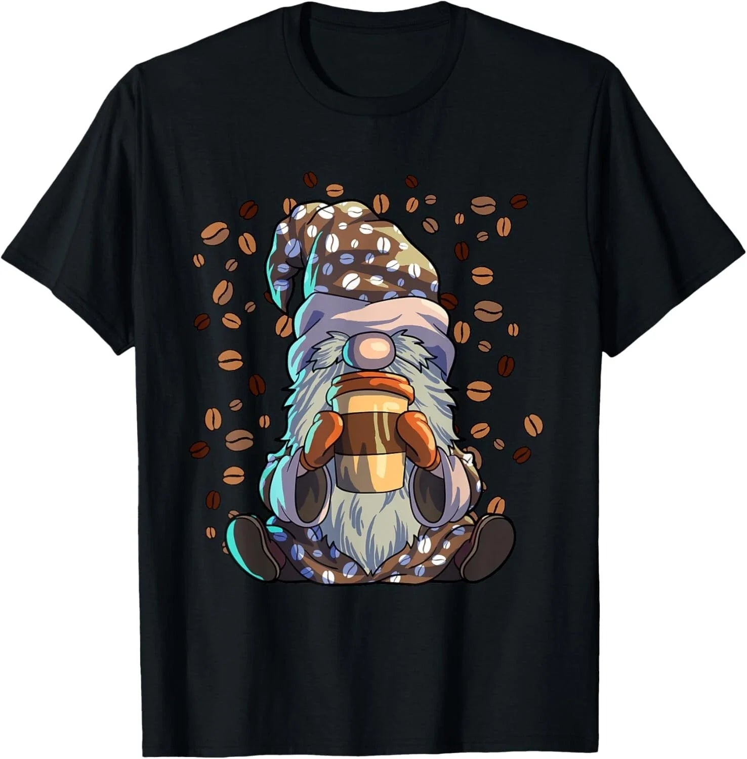 Gnome Coffee Women Café Coffeine Barista Gnome Lover Coffee Gift Unisex T-Shirt
