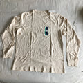 NWT George Crew Neck Long Sleeve T Beige XL