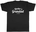 Personalised Grandad Est 2019 Mens Unisex T-Shirt Tee
