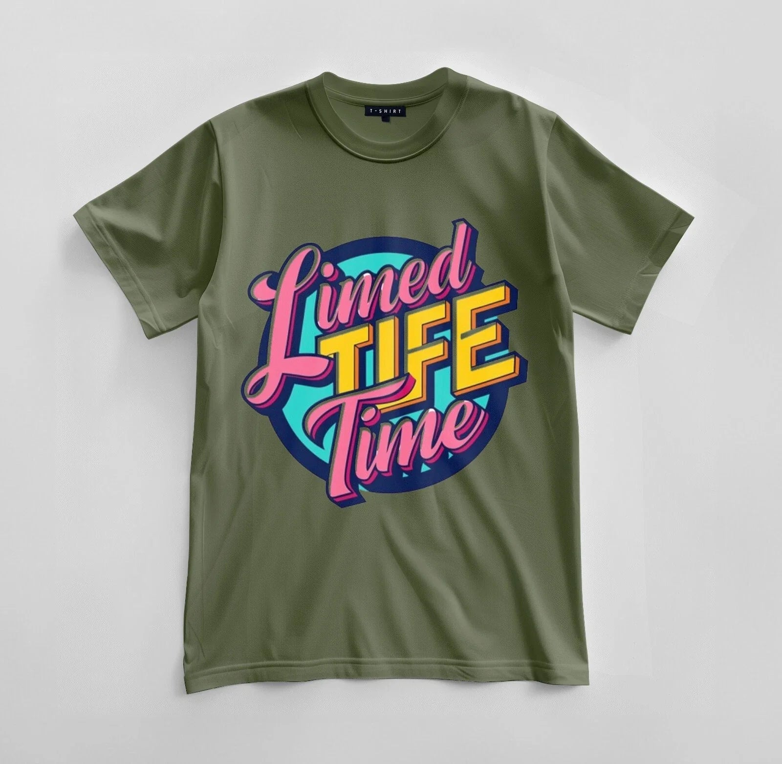 Custom Limited Lifetime Graphic T-shirt Design Unisex Jersey Short Sleeve Tee