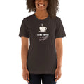 I like coffee and maybe 3 people Short-Sleeve Unisex Cotton T-Shirt