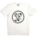 Small Faces Logo T-Shirt White New