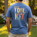 Tommy Bahama Relax Weekend Tool Kit T-Shirt Men’s Large Blue BBQ Beer Golf Dad