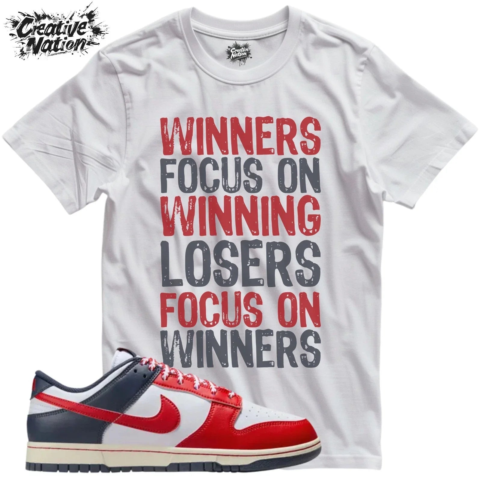 Shirt To Match Dunk Rivalry Pack Unisex Tee Sneaker Shirt Gym Shirt