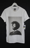 ACTUAL FACT QUESTLOVE ?LOVE THE ROOTS BLACK & WHITE RAP HIP HOP TEE T SHIRT