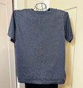 Reebok  T-Shirt Men's Size Medium Short Sleeve Crew Neck Navy Blue