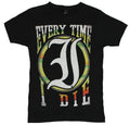 Every time I Die Adult New T-Shirt - Giant Circled Distressed and Colored Logo