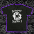 Reject Modernity Embrace Guillotine T-Shirt Meme Slogan Political Satire Tee