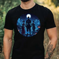 Mens Anime Ninja Theme Cotton T-Shirt Size XS to 5XL