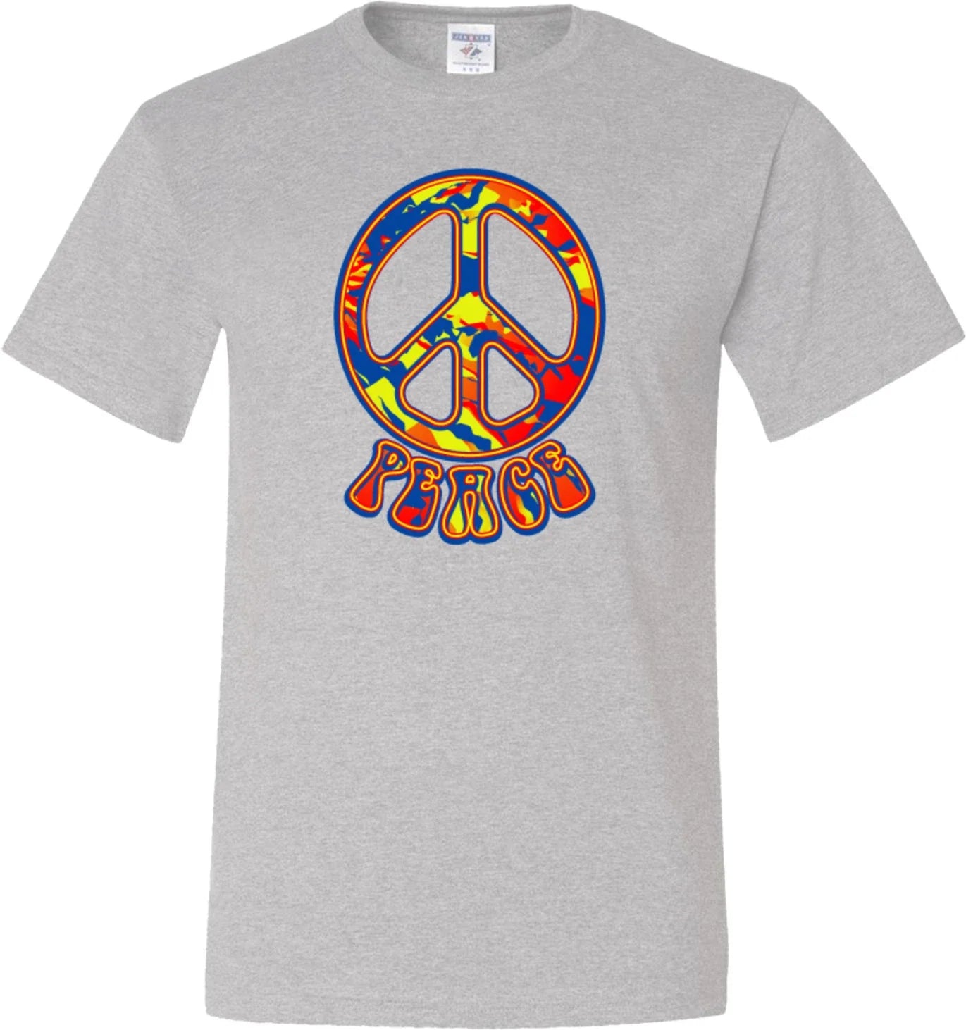 Buy Cool Shirts Funky Peace Sign Tall T-shirt