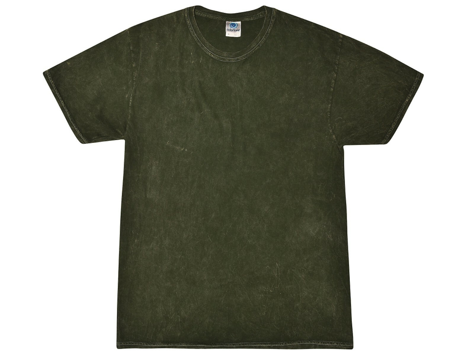 Mineral Wash Vintage Green  T-Shirts Adult S to 3XL Short Sleeve 100% Cotton