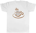 Barista because Coffee Doesn't Brew Itself Funny Mens T-Shirt Tee Gift Top