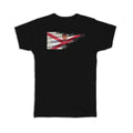 Gift T-Shirt : Jersey Flag Modern Country Expat