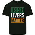 Irish Livers Matter Funny St Patricks Day Beer Mens Light Cotton T-Shirt