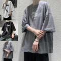 Fashionable Summer TShirts for Men Loose Fit with Unique Hand Print Patterns
