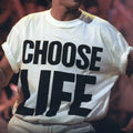 Choose Life Retro 80s 80's T Shirt XS-3XL Costume (Choose Life,Tshirt)