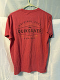 Quiksilver Shirt Mens med Red Beach Casual Comfort Stylish Outdoor Regular Fit