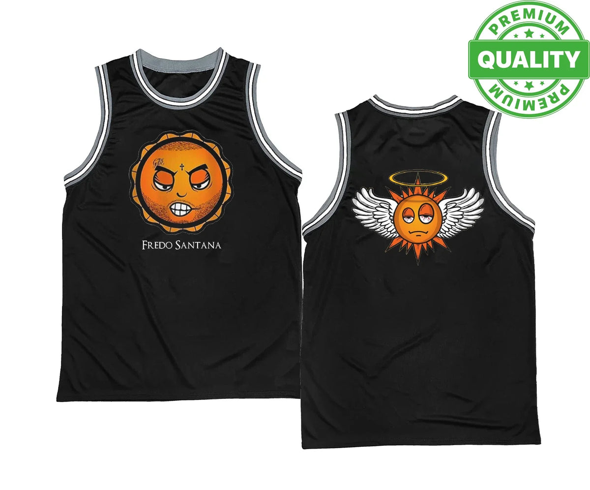 Fredo Santana Ugly Face Sunny 3D AOP Basketball Jersey Unisex S-6XL 1UU084