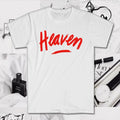 Heaven 80's Los Angeles Novelty Store Symbol Men's White Size S to 5XL