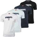 Mens Merc London T Shirt Brighton with Target Flock